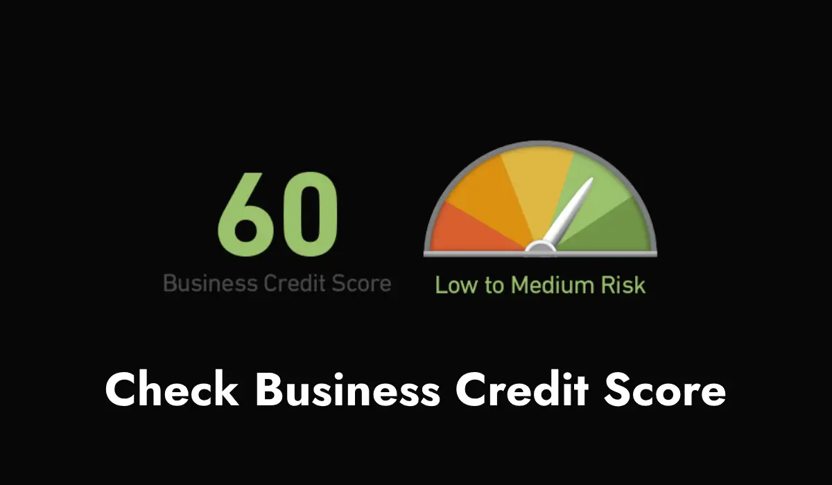 How to Check Business Credit Score?